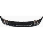 Fetih Oto Vw Golf 7.5 Arka Tampon Difüzör 2018 - 2021 Piano Black 4 Egzoz Oem