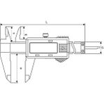 Fett 0-150mm Pld Ekonomik Tip Dijital Kumpas