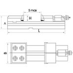 Fett 150mm Krasnic Süper Hassas Tezgah Mengenesi