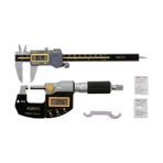 Fett AS-105014 0-1 inç 0-25 mm Asimeto Dijital Dış Çap Mikrometresi