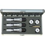 Fett AS-209668 50-100 mm Asimeto Mekanik 2 ve 3 Nokta Temaslı İç Çap Mikrometre Seti