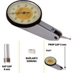 Fett AS-501088 0.8 mm Asimeto Yatay Temel Salgı Komparatör Saati