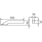 Fett AS-625120 0-300 mm Asimeto Tek Kolon Dijital Yükseklik Mihengiri