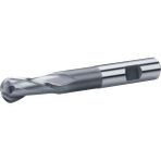 Fett DIN1889 8 mm ZPS Hss Co8 2 Ağızlı Kısa Küresel Parmak Freze
