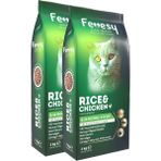 Fevesy Tavuk Pirinç 2x3 kg Yetişkin Kedi Maması