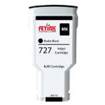 Feyink® HP 727 Matt Black (MB) Orijinal Mürekkep Dolumlu Feyink Kartuş 300 ml Mat Siyah, Uyumlu: HP DesignJet T795, T1300, T1200, T2300