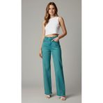 Feyna Straight Kalıp Özel Yıkamalı Paçası Serbest Püsküllü Kadın Denim Pantolon