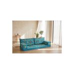 FEYZA DECOR HOME Anadolu Desen Yer Minderi Koltuk – Otantik Şark Köşesi Sediri, Kilim Desenli Tekli Oturma Minderi, Bohem Dekor