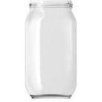Feyza Design 1 Litre Konserve Kavanozu Seti – 20'li, Dayanıklı ve Pratik Kullanım - Ahşap - Beyaz