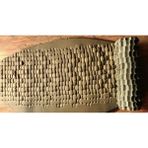 Feyza Design 10 cm Doku Rulosu Silindir, Seramik & Polimer Kil Desen Oklavası, Geometrik - Altın