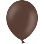 Feyza Design 12 Inç Kahverengi Düz Balon 20 Adet - Parti ve Eğlence Malzemeleri - 0,5 x 9 cm - 001-Renkli