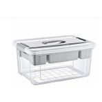 Feyza Design 16 Litre Bölmeli Saklama Kabı, Dayanıklı ve Pratik Kullanım - Seçenek 1