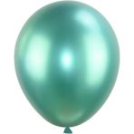 Feyza Design 20 Adet Çok Renkli Yeşil Krom Balon - Hobi ve Parti Malzemeleri - 0,5 x 9 cm - 001-Renkli