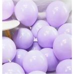 Feyza Design 20 Adet Lila Balon - Doğum Günü ve Parti Malzemeleri - 52X38 AMERİKAN SERVİSİ 35X35 PEÇETELER - 001-Renkli
