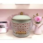 Feyza Design 20 cm Emaye Bakraç, 5 Litre, Renk Seçenekleri, Dayanıklı ve Şık Tasarım - Seçenek 1