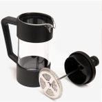 Feyza Design 350 ml French Press ile Kahve Keyfini En Güzel Şekilde Çıkarın - Seçenek 1 - Ahşap - Beyaz