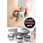 Feyza Design 4d Masaj Aleti ile Selülit Azaltıcı ve Göğüs Sıkılaştırıcı Egzersiz - Ahşap
