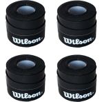 Feyza Design 4'lü Comfort Bowl O'grips Tenis Raketi Tutucu Seti Siyah - Seçenek 1 - Ahşap
