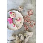 Feyza Design 4'lü Pembe Bebek Hamur Şekillendirici Seti, Eğlence ve Yaratıcılık - Ahşap
