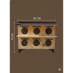 Feyza Design 6 Girişli Dayıklı Çoklu Kedi Evi 90X36X70 cm Ayaklı Barınak - Seçenek 1