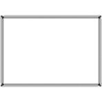 Feyza Design 60X85 cm Duvara Monte Laminat Yazı Tahtası, Şık ve Kullanışlı Tasarım - Ahşap - Beyaz - Seçenek 1
