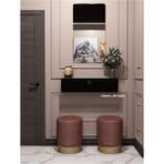 Feyza Design 80 cm Kapaklı Çok Amaçlı Salon ve Antre Dolabı, Düzenleyici - Ahşap