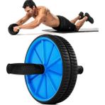 Feyza Design Ab Wheel Fitness Karın Kasları Egzersiz Tekerleği Spor Aleti - Ahşap