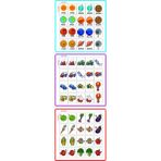 Feyza Design Ahşap Eşleştirme Kartları Zeka Oyunu 3'lü Set - Seçenek 1