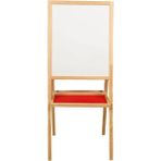 Feyza Design Ayaklı Yazı Tahtası, Beyaz, Kalem ve Silgi Hediyeli - Ahşap - Beyaz - Seçenek 1
