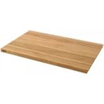 Feyza Design Bambu Ahşap Kesme Tahtası, 45X28 Cm, Dayanıklı ve Şık Tasarım - Açık Bej - Seçenek 1