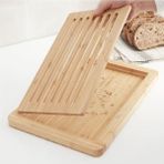Feyza Design Bambu Kesme ve Sunum Tahtası 37X24 Cm, Şık ve Dayanıklı Tasarım - Ahşap - Bej - Seçenek 1