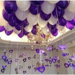 Feyza Design Beyaz 30'lu Düz Balon Seti - Hobi ve Parti Malzemeleri - Seçenek 1
