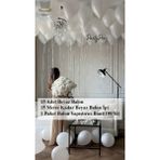 Feyza Design Bride To Be 15 Adet Beyaz Balon Seti - Bekarlığa Veda ve Özel Gün Parti Süsleme - Seçenek 1