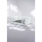 Feyza Design Büyük Ahşap Kedi Yatağı, Dekoratif ve Dayanıklı Beyaz Renk - Ahşap - Beyaz - Seçenek 1