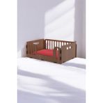 Feyza Design Büyük Ahşap Kedi Yatağı, Dekoratif ve Dayanıklı Ceviz Renkli Model - Ahşap - Ceviz - Seçenek 1
