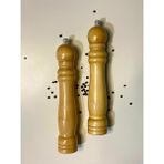 Feyza Design Büyük Boy Ahşap Bambu Tuz ve Karabiber Öğütücü Çiftli Set - Seçenek 1