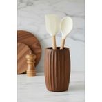Feyza Design Büyük Boy Akasya Kaşıklık, 17 cm Yükseklik ve 11 cm Genişlik - Ahşap - Ceviz - Seçenek 1