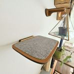 Feyza Design Büyük Boy Kedi Tırmanma Rafı, Duvar Yürüme Platformu, Evcil Hayvan Aktivite Ürünü - Seçenek 1