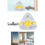 Feyza Design Çift Cam Pencere Silme Aparatı, Magnetix Mıknatıslı, Ayarlanabilir, Pratik Kullanım - Seçenek 1