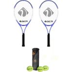 Feyza Design Çocuklar Için Tenis Seti: 2 Raket, 2 Çanta, 3 Top, Eğlence Dolu Anlar - Seçenek 1