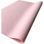 Feyza Design Çok Amaçlı Kaydırmaz Silikon Hamur Açma Matı 50X40 cm Renkli - Ahşap - Beyaz