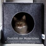 Feyza Design Çok Fonksiyonlu Kedi Evi 40X40CM, Rahat ve Şık Tasarım - Seçenek 1
