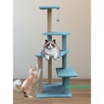 Feyza Design Çok Katlı Uzun Boy Büyük Boy Kedi Ağacı, Tırmalama Tahtası - Seçenek 1