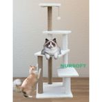 Feyza Design Çok Katlı Uzun Boy Büyük Boy Kedi Ağacı, Tırmalama ve Oyun Merkezi - Seçenek 1