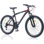 Feyza Design Dağ Bisikleti Corelli Flex 3.0 Erkek 26 Jant 21 Vites Siyah-Kırmızı-Gri - Seçenek 1 - Ahşap