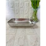 Feyza Design Dayanıklı Çelik Süzgeç 30X21X5, Pratik ve Kullanışlı Mutfak Gereci - Açık Bej - Seçenek 1