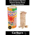 Feyza Design Denge Rulo Oyunu - Ahşap Eğitici Parti ve Aile Oyunu - Seçenek 1