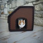 Feyza Design Dış Mekan Dayanıklı Eva Kedi Evi ve Yuvası, Konforlu ve Güvenli Kullanım - Seçenek 1