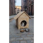 Feyza Design Dış Mekan Dayanıklı Osb Kedi Evi, Konfor ve Güvenlik Sağlar - Seçenek 1