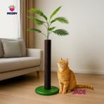 Feyza Design Doğal Ahşap Kedi Tırmalama Ağacı, Sağlıklı ve Güvenli Evcil Hayvan Ürünü - Seçenek 1